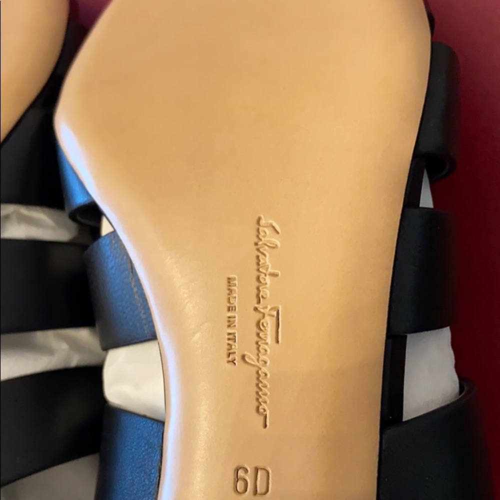 Authentic Salvatore Ferragamo Sirmio Cage Sandal - Picture 11 of 14